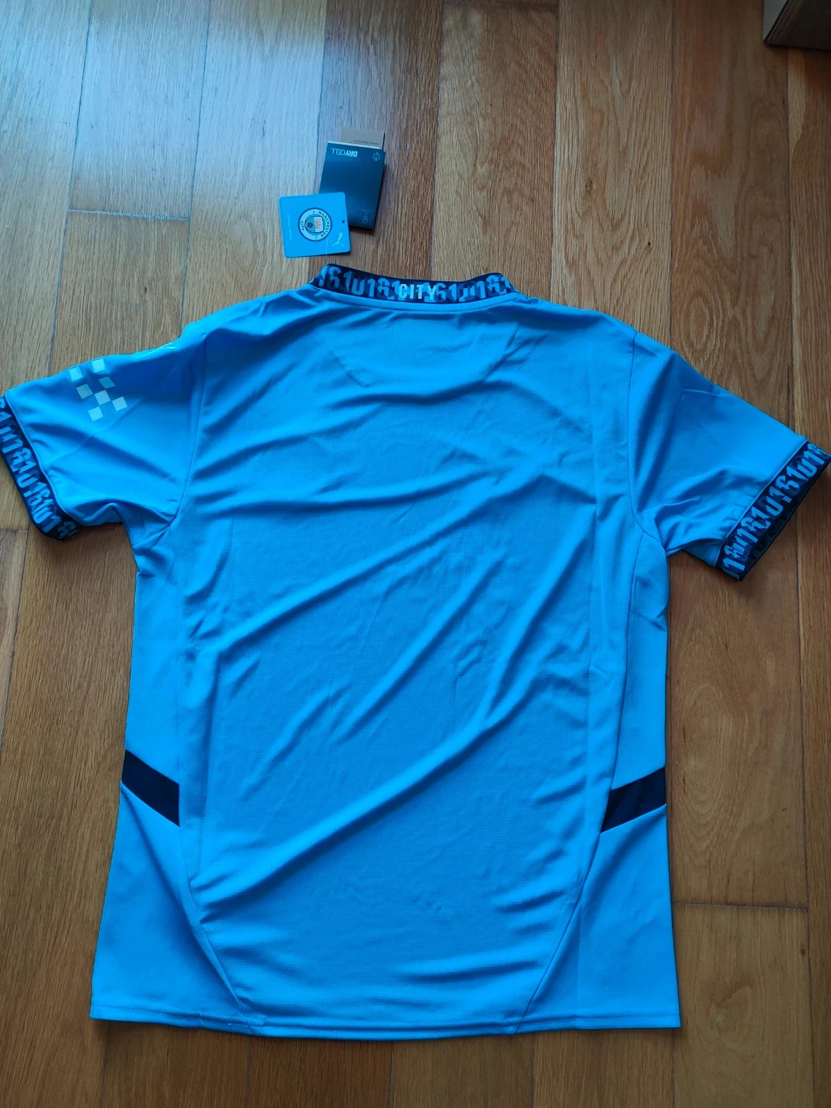 Camiseta de fútbol masculina Puma original Manchester City 2024-25 local nueva Premier – photo 10